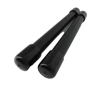 Noir tuyau EN PVC avec fin bouchon 18 mm tube 15 mm tuyau personnalisé taille usine prix