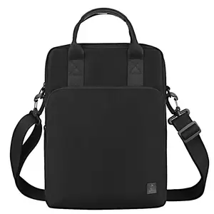WiWU Waterproof 12.9 inch Black Tablet Bag Covers Big Capacity Alpha Bag handbag for men
