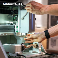 Makera Z1 Máquina CNC de Grado Industrial con Cambiador Rápido de Herramientas, Nivelación Automática, Cámara Integrada y Grabado Láser con IA
