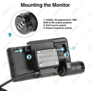 Grandnavi per <span class=keywords><strong>BMW</strong></span> <span class=keywords><strong>moto</strong></span> CarPlay caratteristiche Plug and Play antifurto serratura a combinazione staffa magnetica originale DVR supportato - Product Image 3