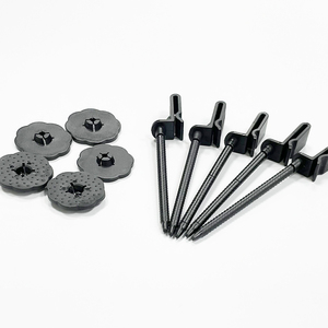 Galvanized Carbon Steel J <b>Hook</b> <b>Bolt</b> with Nut, J Shape Anchor <b>Bolt</b> for Concrete Wall - Product Image 1