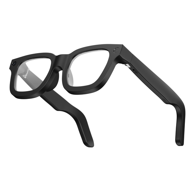 New E02C HeyCyan 800W Photo Video AI Translation Electrochromic Smart Glasses Music for Magnetic Charging Touch + Button