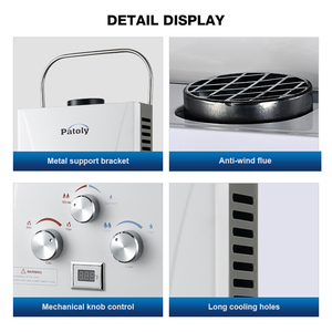 Chine Usine sur Vente 6-10L Haute Efficacité Type <span class=keywords><strong>De</strong></span> Conduite Chauffe-Eau À <span class=keywords><strong>Gaz</strong></span> Système <span class=keywords><strong>D</strong></span>'eau Chaude Instantanée pour Le Bain À Domicile - Product Image 2