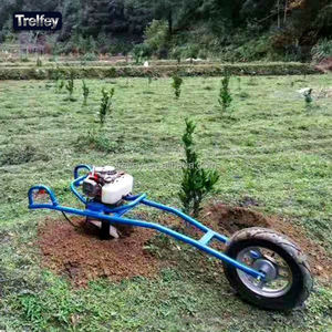 Perforadora de Tierra Ligera de Una Rueda para Cavar Agujeros con Motor de 99cc y Embrague Centrífugo - Product Image 3