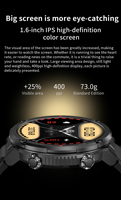 Nouvelle Arrivée T30 Montre Connectée avec Appel Bluetooth, Grand Écran 1,6'', Batterie 600 mAh, Montre Intelligente Sportive, Appel Téléphonique, Montre-Bracelet
