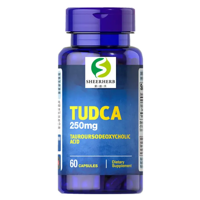 oem private label tauroursodeoxycholic acid tudca 500mg capsule tudca capsules for liver