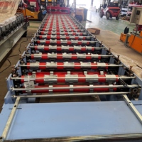 Macchina per Formatura di Lamiere per Tetti IBR in Acciaio Zincato ad Alta Precisione, Personalizzabile, con Schermo Touch PLC