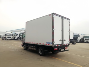 Nouveau camion <span class=keywords><strong>frigorifique</strong></span> FAW 150 chevaux, <span class=keywords><strong>véhicule</strong></span> de transport <span class=keywords><strong>frigorifique</strong></span> 5-20 tonnes, conduite à droite/à gauche, camions légers - Product Image 4