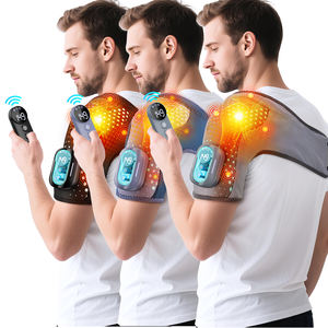 Massaggiatore Elettrico Wireless per Spalle con Funzione Riscaldante e Vibrazione, Fascia Massaggiante Confortevole per Sollievo Mirato di Collo e Spalle - Product Image 1