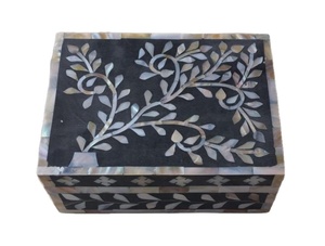 Caja con incrustaciones decorativas para mopa, incrustación de MDF personalizada para madre de perlas, el mejor precio, caja de resina de regalo hecha a mano con incrustaciones de hueso - Product Image 2
