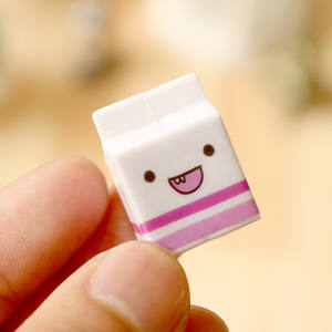 Penghapus Pensil Loveliness Perlengkapan Sekolah Kartun Set Penghapus Model Kue Karet - Product Image 2