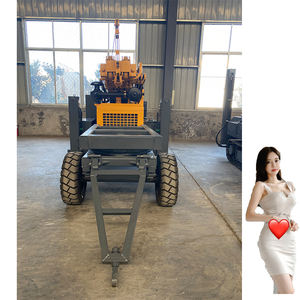 La profondeur de trou de 350mm est plate-forme de forage de puits d'eau de 500m 500m avec le moteur diesel 118kw plate-forme de forage de puits d'eau de Zhejiang Feida 310m - Product Image 5