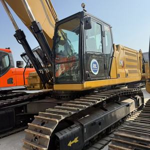 Excavatrice sur chenilles hydraulique Caterpillar 345GC, modèle 2024, couleur orange, équipement de construction lourd de type chenille, 45 tonnes - Product Image 3