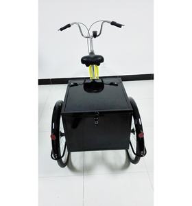 Tricycle cargo de 24 pouces avec grande boîte arrière en acier, 10 pièces - Product Image 5