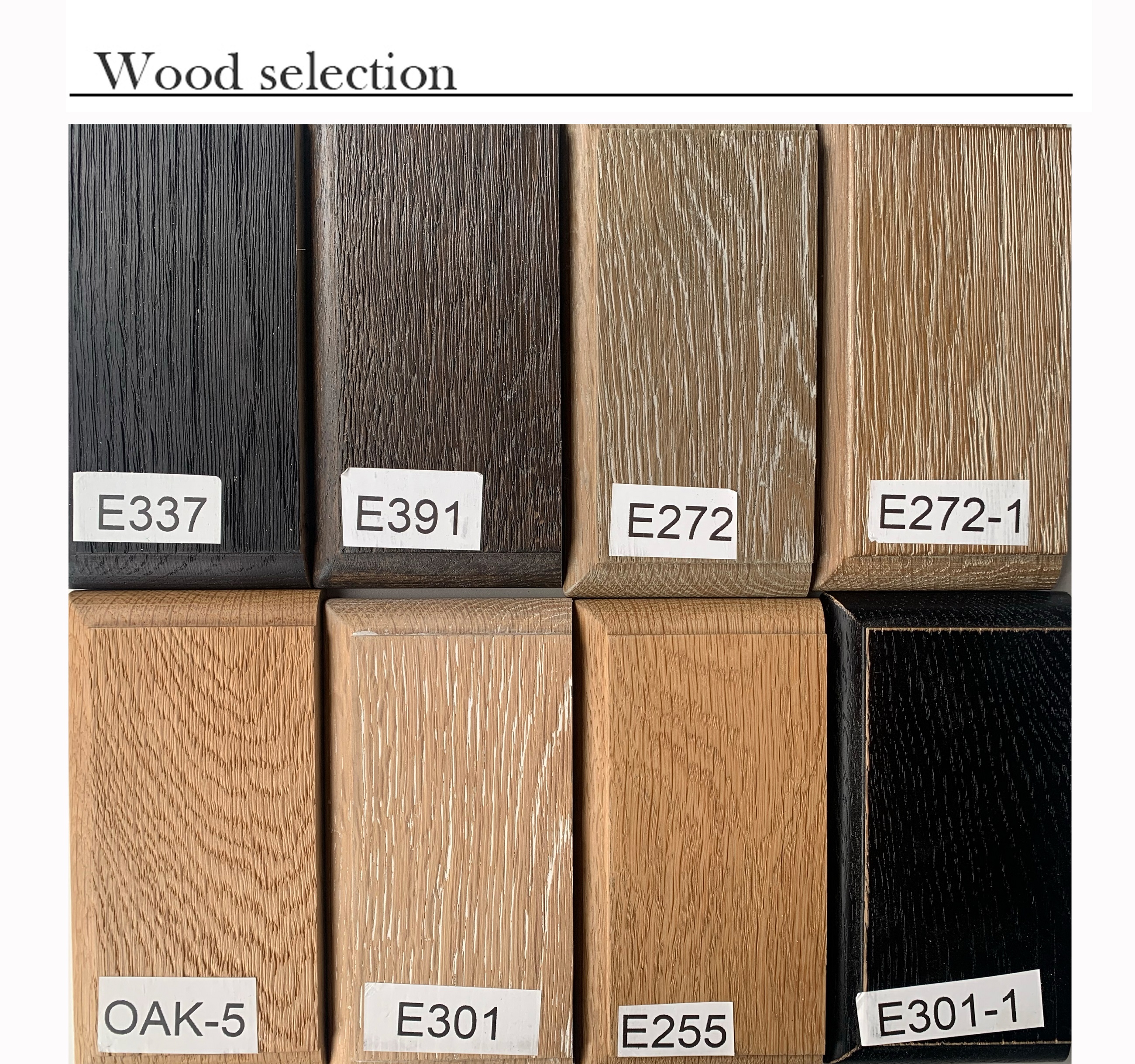 Color de la madera
