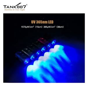 Tank007 E15 365nm Blacklight Fluorescence Карманный флуоресцентный Карманный Ультрафиолетовый отверждения Linternas светодиодный брелок мини-фонарик - Product Image 5