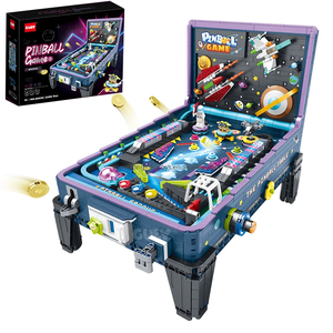 Guly 60526 Máy Trò Chơi Loạt Pinball Bảng Mô Hình Đồ Chơi Moc Câu Đố Gạch Khối Bộ Dụng Cụ Cho Bé Món Quà Giáng Sinh Xây Dựng Khối Bộ - Product Image 1