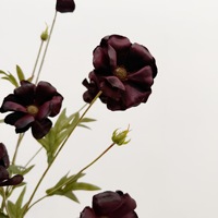 Bunga Peony Kupu-Kupu Warna Musim Gugur Vintage, Bunga Artifisial Bernuansa Gelap, Dekorasi Rumah, Rangkaian Bunga Latar Belakang Aula Pernikahan