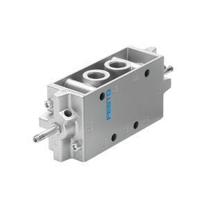 Jmfh-5-1/2 Two Position Five Way Solenoid Valve 1/2 In Port Size For Air Gas Industrial Use - Product Image 1