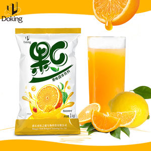 Doking Vente en gros OEM Matériaux pour le thé au lait Ingrédients pour le thé à bulles Boba Rich Fruity Test Aroma Boba Milk Tea Poudre à saveur de fruits V-C - Product Image 2