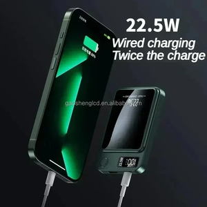 Banco de energía de batería de carga rápida Magtinec de 5000mAh 10000mAh con cargador portátil inalámbrico de 15W función magnética para <span class=keywords><strong>iPhone</strong></span> 17 16 - Product Image 5