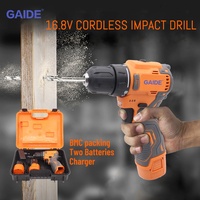 Ensemble de perceuses sans fil GAIDE boss Diy, tournevis électrique