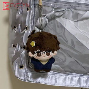 Poupée en coton Evelyn Ichikawa Toru de 10 cm avec pendentif, corps étoile de mer imprimé, adorable peluche super mignonne - Product Image 4