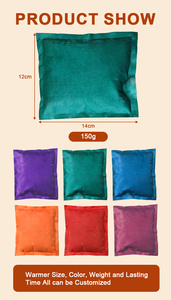 ชุดความร้อนแบบกําหนดเองเครื่องอุ่นมือแบบใช้แล้วทิ้งในฤดูหนาวขนาดใหญ่ 150 กรัมสําหรับฤดูหนาวและกลางแจ้ง - Product Image 5