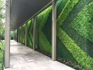 Commercio all'ingrosso sistema di MZ188003A verticale verde pannelli da parete da giardino pianta artificiale