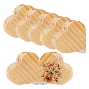 Heat Transfer Printed Wooden Heart-Shaped <b>Candle</b> Holder Customized <b>Candle</b> Holder Tealight Holder for <b>Valentine</b> ' s Day Gift - Product Image 2