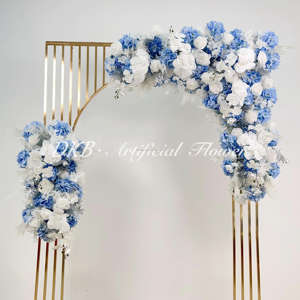 Venta al por mayor de flores de boda artificiales hechas a mano en 3D para decoraciones para el Día DE LA Madre de Graduación de Acción de Gracias - Product Image 4