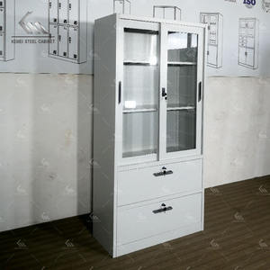 Kim loại đồ nội thất văn phòng thiết bị tập tin tủ 2 cửa thép ngăn kéo lưu trữ ngăn kéo ngực - Product Image 1