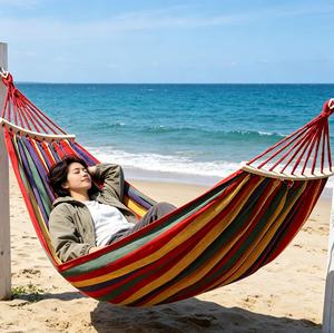 <b>Hammock</b> Chair for Adults Children Indoor/Outdoor <b>Swing</b> Bed Hanging Rope for Dormitory Relaxation RTS Bulk Mixed Order - Product Image 2