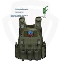 Gilet Tactique de Combat Défensif à Dégagement Rapide pour Plaque Balistique en Nylon Molle 600D 1000D Personnalisé Doublesafe MGFLASHFORCE