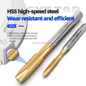 HSS M2 6542 TIN Revêtement Spirale Pointu Tarauds Outil De Filetage Filetage <span class=keywords><strong>Taraud</strong></span> Machine Vis Filetage Tarauds Haute Vitesse hss Spirale Point <span class=keywords><strong>Taraud</strong></span> - Product Image 4