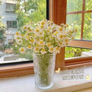 Ramo de Flores de Manzanilla Artificiales de 10cm-30cm, Margaritas de Seda para Decoración del Hogar, Origen Europeo - Product Image 3