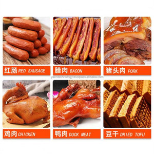 Stainless Steel Food Smoking Oven for Ham Sausage <b>Poultry</b> Fish Processing with Digital Temperature Control - Product Image 3