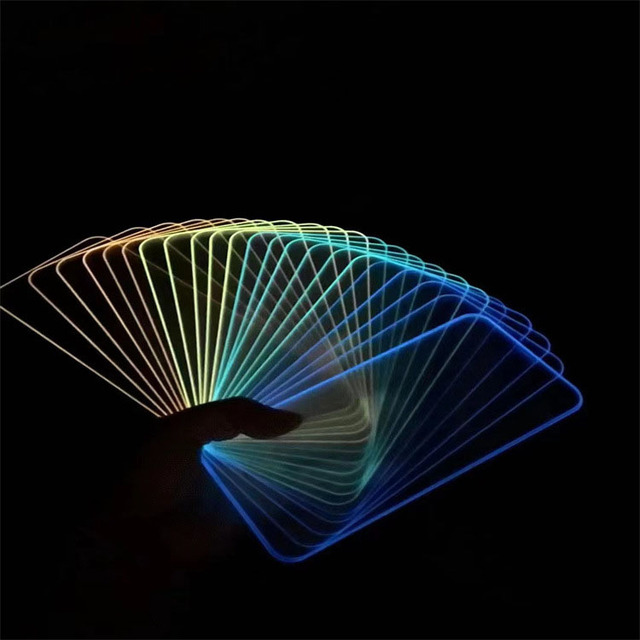 0.33mm Silica Gel Colorful Mobile Phone Luminous Tempered Glass Screen Protector for iPhone 13 Pro Max 12 Mini 11 Pro