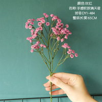 65cm nouveauté plastique Latex Real Touch Babys souffle fleurs artificielles fleurs décoratives pour mariage décoration de la maison