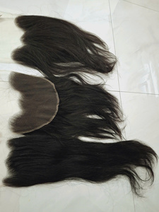 Vente en gros 30 "Lagos délié vietnamien vierge cheveux personnalisé couleur HD avant en dentelle perruque de surbrillance femmes noires cheveux de vague de corps - Product Image 4