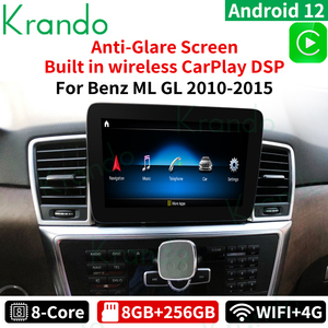 Krando <span class=keywords><strong>Android</strong></span> 13.0 8 gam 128 gam 8.4 ''car DVD GPS Hệ thống định vị cho Mercedes-Benz <span class=keywords><strong>ml</strong></span>, GLS GLS ntg 4.0 4.5 5.0 không dây Carplay - Product Image 5