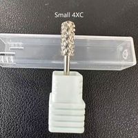 Offre Spéciale Petite Fraise en Carbure Violette 3/32" pour Manucure Pédicure, compatible 4XC 3XC 2XC XC C M, pour Machine à Ongles à Moteur Sans Balais