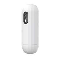 Masseur masculin automatique à 8 fréquences avec sons réalistes, rechargeable par USB, dispositif vibrant pour soins personnels, outil de bien-être mains libres