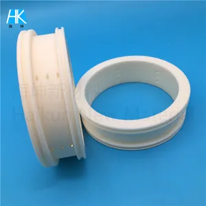 Customized High Hardness And Strength Alumina Ceramic ring link For High-tech Mechanical Equipment