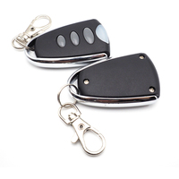 Télécommande de porte de garage DOORHAN compatible 433 MHz Code roulant Compatible avec l'émetteur DOORHAN 2/4 Premium RC Noir Télécommande manuelle