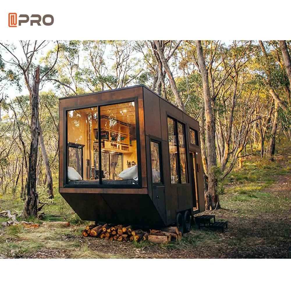 Australian Standard Tiny House On Wheels LGS Structure House Movable Tiny Home