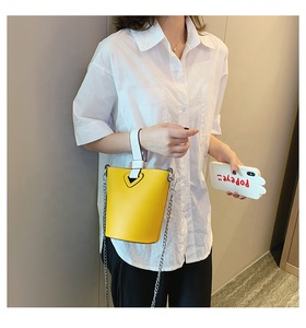 Fashion Bucket Cute <strong>Mini</strong> Purses Chain Shoulder Handbag <strong>Black</strong> Cross Body Hand <strong>Bags</strong> - Product Image 5