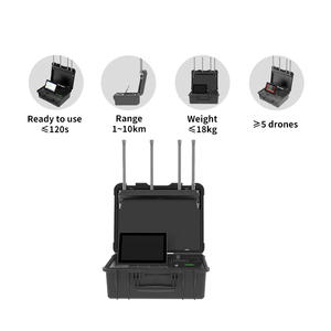 휴대용 10km 무인 항공기 감지 900MHz 1.2GHz 2.4GHz 5.2GHz 5.8GHz UAV FPV 감지기 궤도 추적 및 파일럿 위치 표시 - Product Image 5