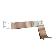Barre omnibus flexible en cuivre à haute conductivité, feuille de cuivre enduite d'argent pour équipements haute tension