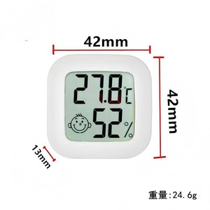 Thermomètre hygromètre numérique LCD, mesure de la température et de l'humidité de la pièce intérieure, mini capteur électronique avec affichage pour la maison - Product Image 4